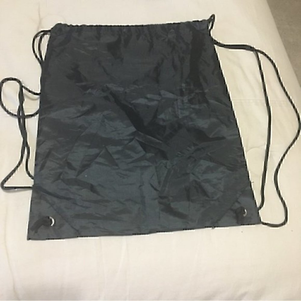 String King Black Backpack Cinch Sack Nwot View 3